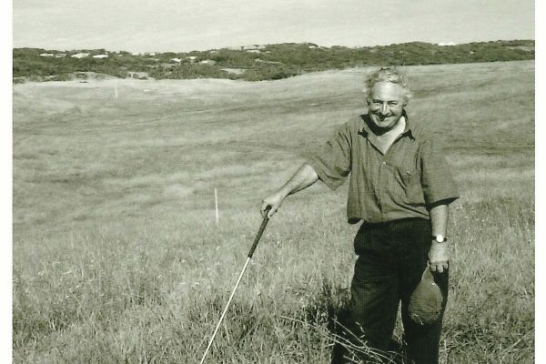 TheNationalGC_History_Michael Wolveridge surveying the site for the ocean course